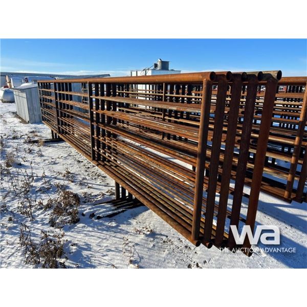 (5) 24 X 6 FT. 5 BAR FREESTANDING PANELS