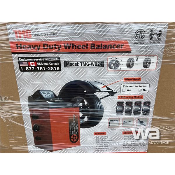 TMG HEAVY DUTY WHEEL BALANCER