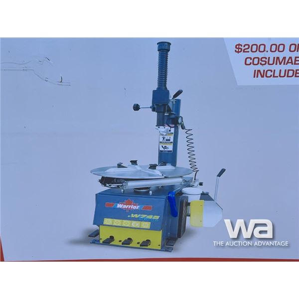 WARRIOR HEAVY DUTY 1.5 HP SWING ARM TIRE CHANGER