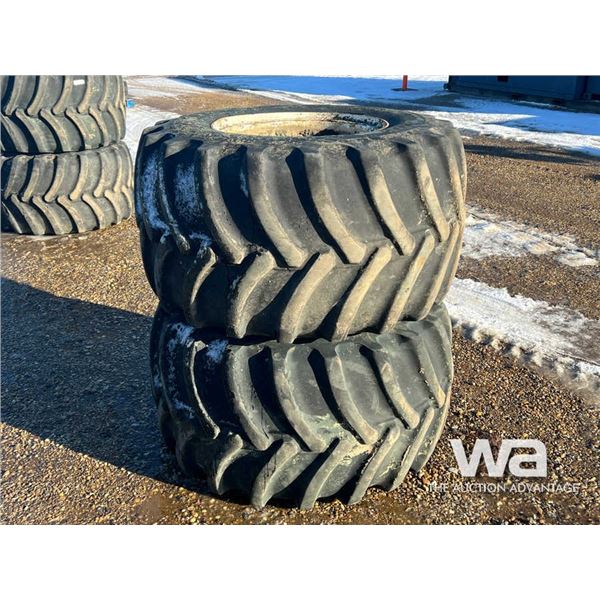 (2) PRIMEX 42X25.00-20 FLOATER TIRES & RIMS