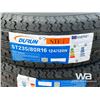 Image 4 : (4) DURUN ST235/80R16 TIRES