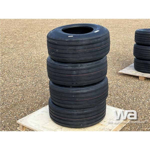 (4) TREADURA IMPLEMENT 12.5L-15 TIRES