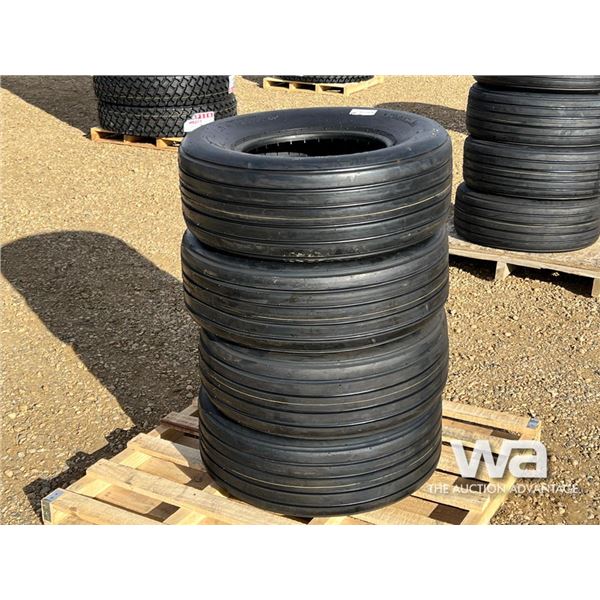 (4) TREADURA 11L-15 IMPLEMENT TIRES