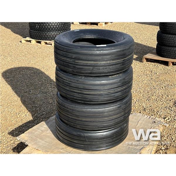 (4) TREADURA 11L-15 IMPLEMENT TIRES