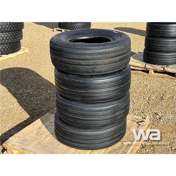 (4) TREADURA 11L-15 IMPLEMENT TIRES