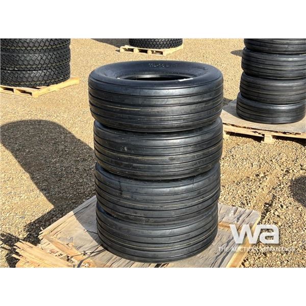 (4) TREADURA 11L-15 IMPLEMENT TIRES