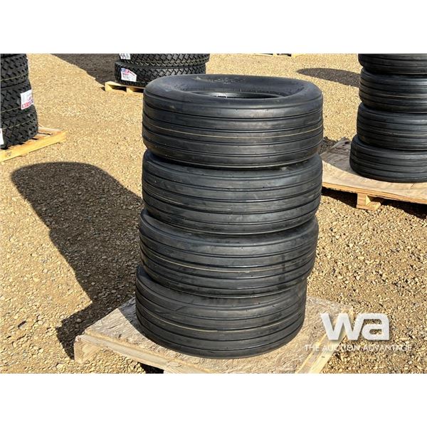(4) TREADURA 11L-15 IMPLEMENT TIRES