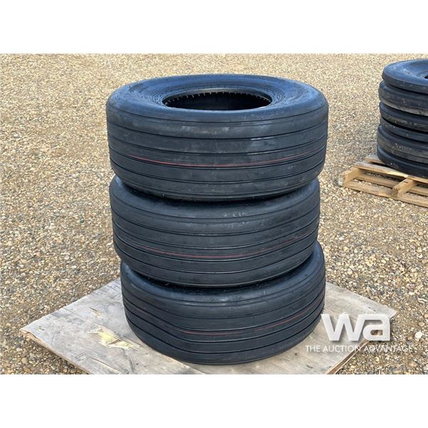(3) TREADURA IMPLEMENT 12.5L-15 TIRES