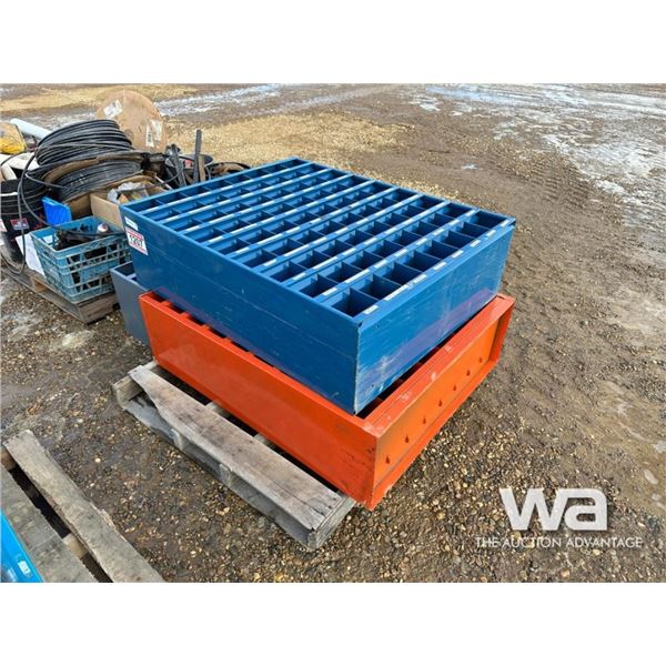 (2) BOLT BINS & CONTENTS