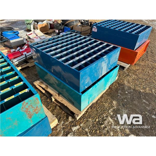 (2) BOLT BINS & CONTENTS