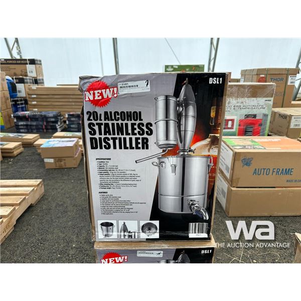 20 L ALCOHOL STAINLESS STEEL DISTILLER