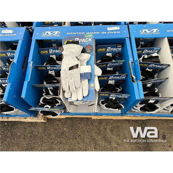 QTY OF MECHANIX WINTER GLOVES