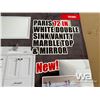 Image 4 : PARIS 72 IN. DOUBLE SINK VANITY WITH MIRROR
