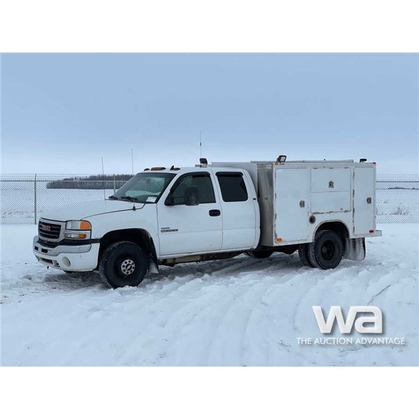 2007 GMC SIERRA 3500 E-CAB SERVICE TRUCK