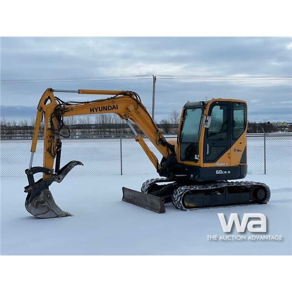 2014 HYUNDAI R60CR-9 60 MINI HYDRAULIC EXCAVATOR