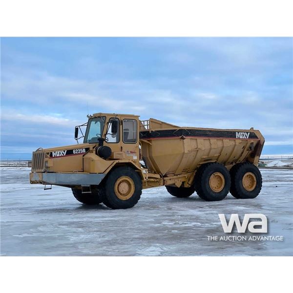 1990 MOXY 6225B 6X6 ARTICULATED DUMP TRUCK