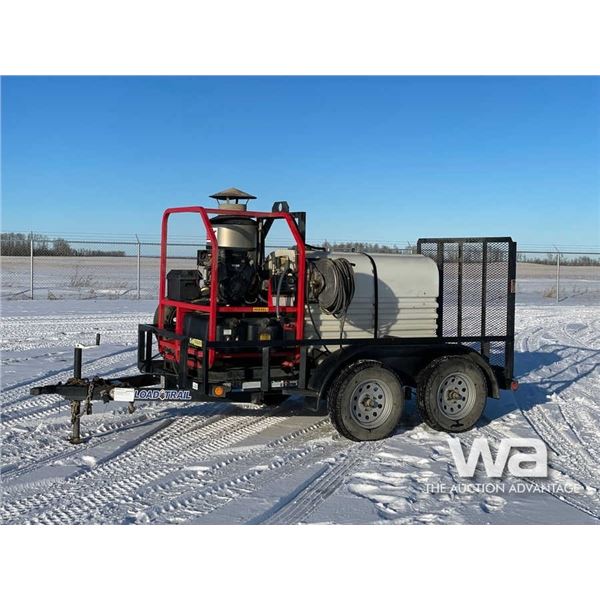 LOAD TRAIL T/A WASH TRAILER