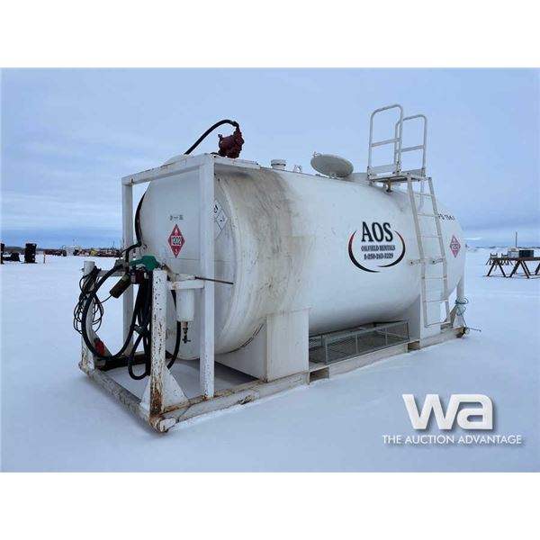 2006 NORTHERN STEEL 15000 LITRE DBL WALL FUEL TANK