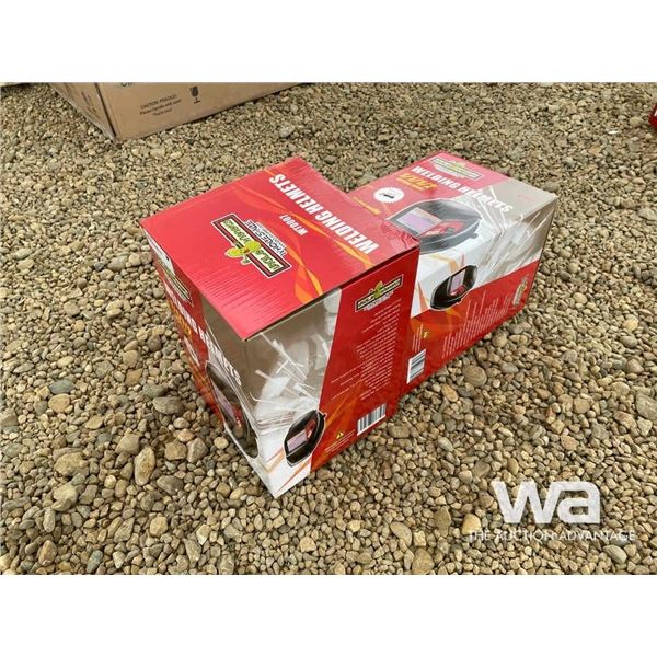 (2) WELDING HELMENTS