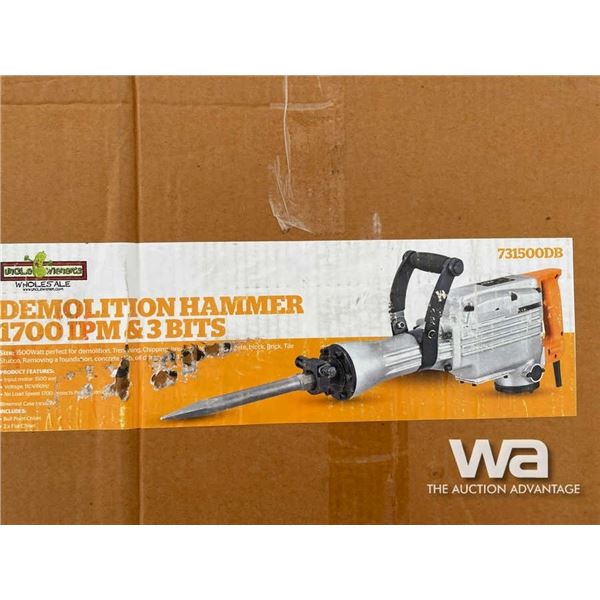 1700 IPM DEMOLITION HAMMER