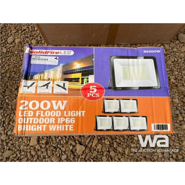 SOLIDFIRE LED 200 WATT OUTDOOR FLOOD LIGHT