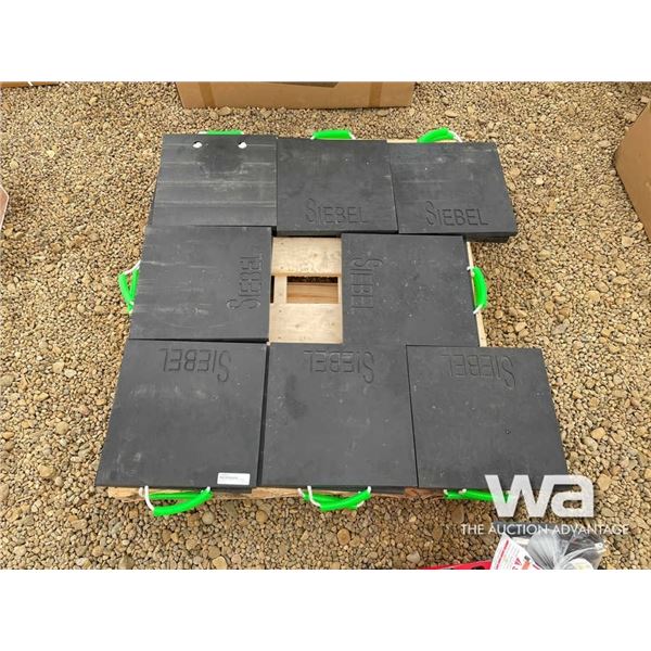 (UN-USED) (16) SIEBEL 12" x 12" RV PADS