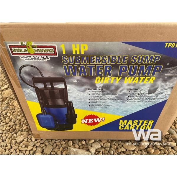 (UNUSED)  SUBMERSIBLE SUMP PUMP