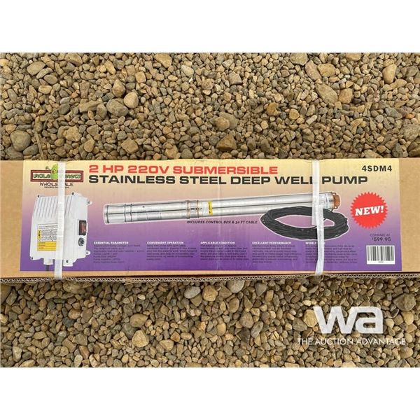 (UN-USED) STAINLESS STEEL DEEP WELL PUMP