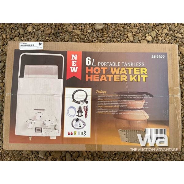 (UN-USED) 6L PORTABLE TANKLESS HOT WATER HEATER