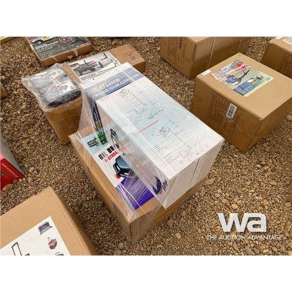 (UN-USED) OIL DRAIN & STORAGE, FLUID EXTRACTOR