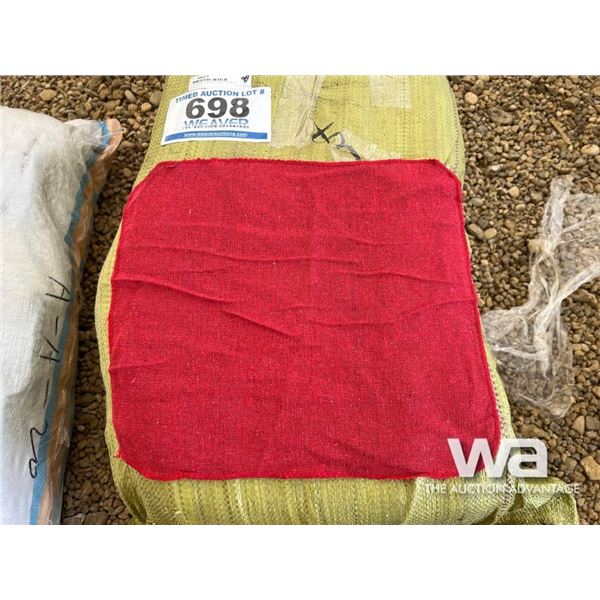 (UN-USED) 1000 RED SHOP TOWELS