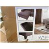Image 7 : (UN-USED) FABRIC SECTIONAL W/ STORAGE OTTOMAN