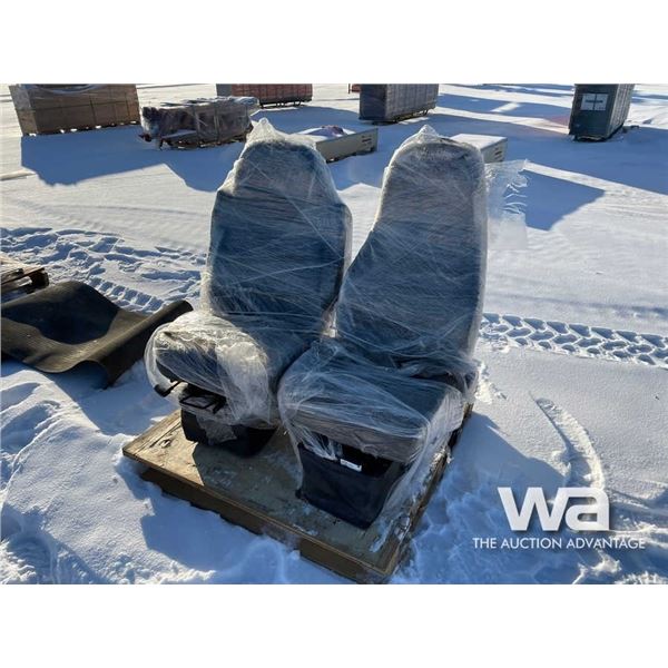 (2) HIGHBACK TRUCK SEATS