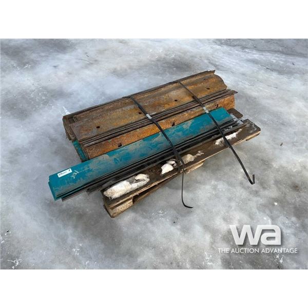 BLUE METAL BRACKETS