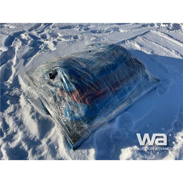 PALLET OF BLUE POLY SLINGS