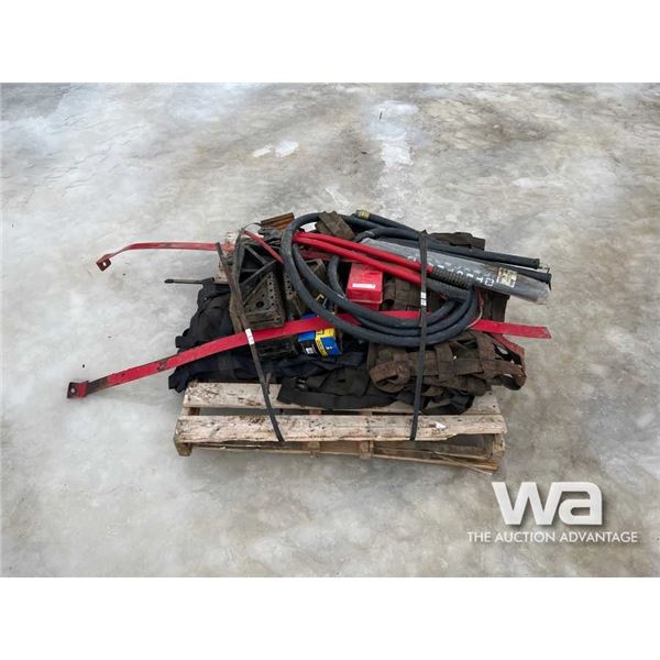 WHEEL CHOCKS, CHAIN PLYERS, CARGO NET