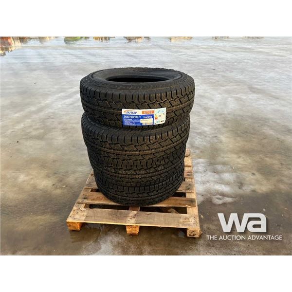 (4) DURUN 265/70R18LT TIRES
