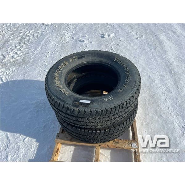 (2) FIRESTONE TRANSFORCE LT275/70R18 TIRES