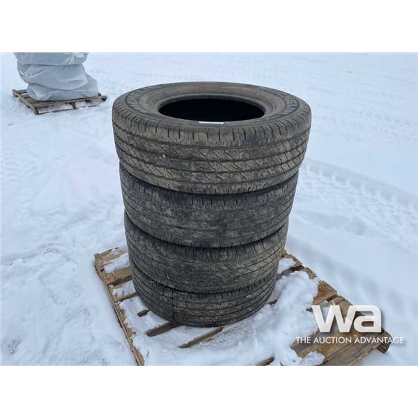 (4) MICHELIN LTX A/S 265/70R17 TIRES