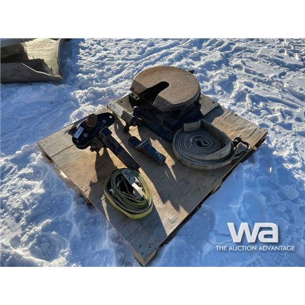 5TH WHEEL, TOW HITCHES, RATCHET STRAP, 2" SLING