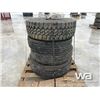 Image 2 : (4) MIXED LT265/70R17 TIRES & RIMS