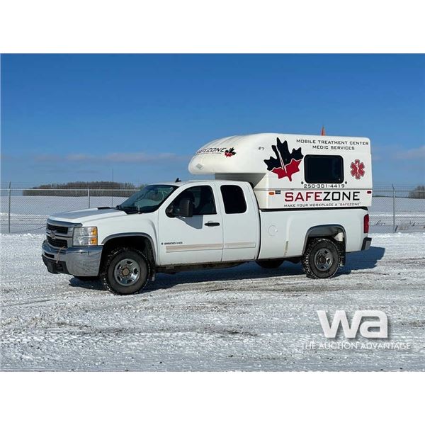 2009 CHEVROLET 2500HD E-CAB MEDIC UNIT
