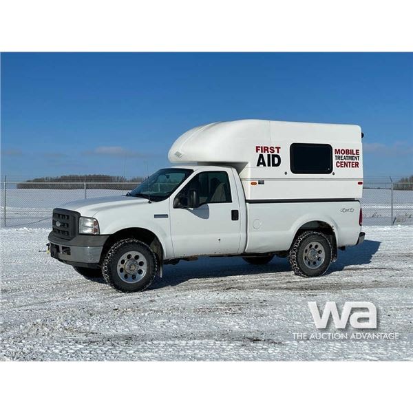 2005 FORD F250 SUPER DUTY MEDIC UNIT