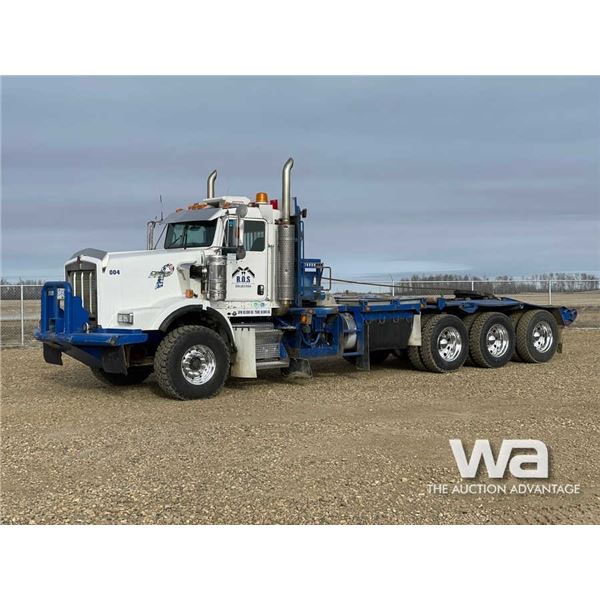 2007 KENWORTH C500 TRI DRIVE TEXAS BED WINCH