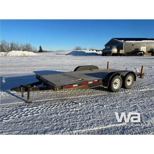 2008 RAINBOW T/A CAR HAULER TRAILER