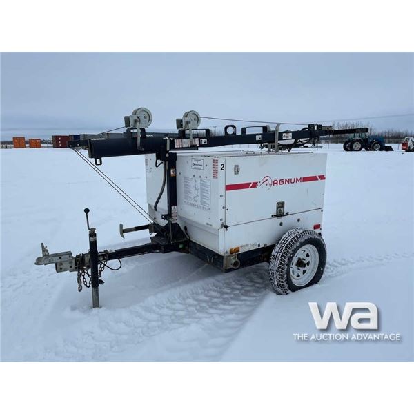 2013 MAGNUM MLT5080 8KVA LIGHT TOWER