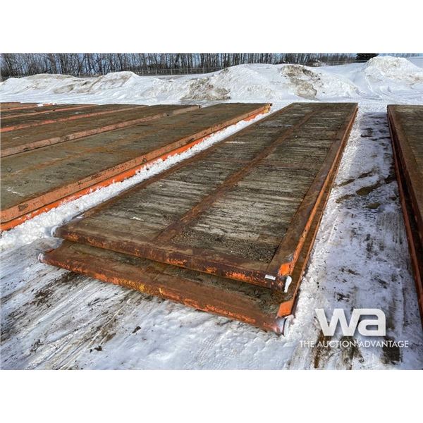 (2) 8 X 40 FT. RIG MATS