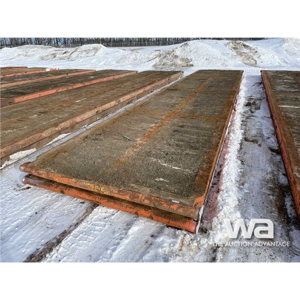 (2) 8 X 40 FT. RIG MATS
