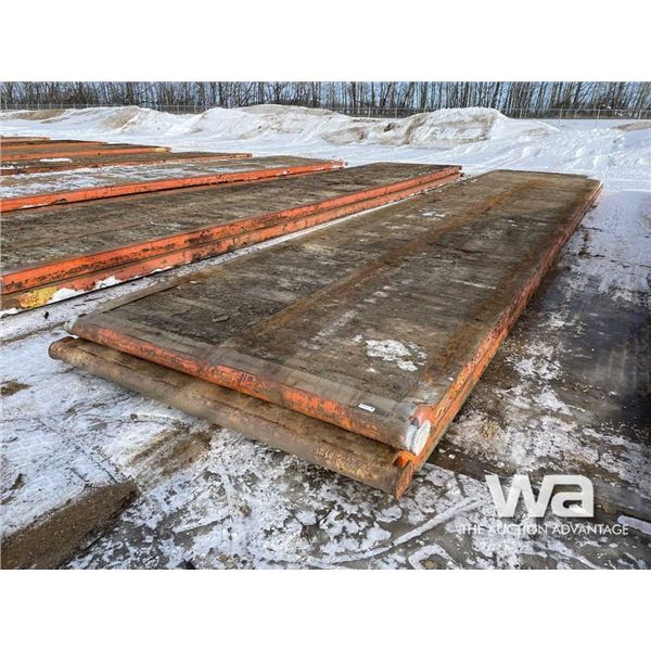 (2) 8 X 40 FT. RIG MATS