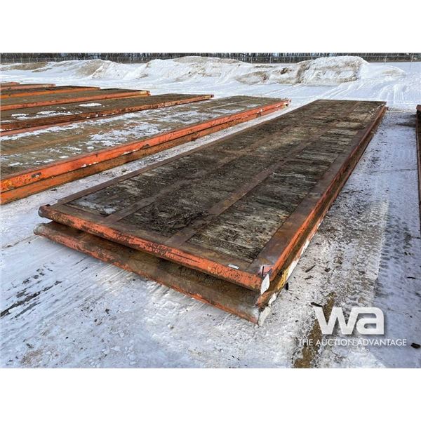(2) 8 X 40 FT. RIG MATS